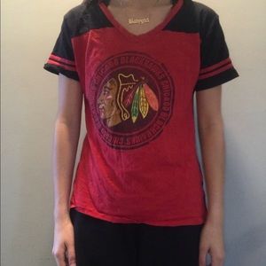 Blackhawks V-Neck